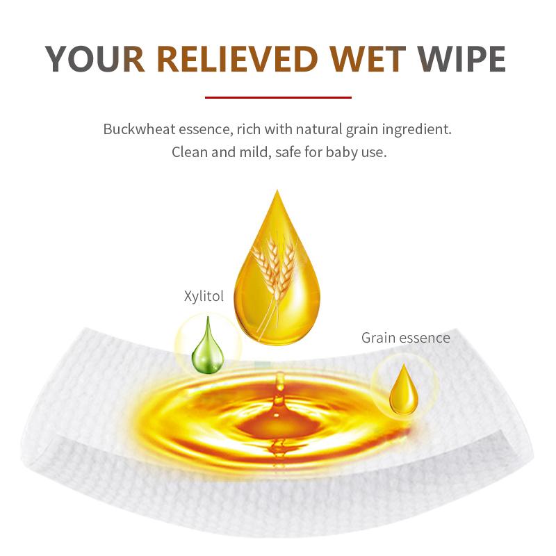 RO Pure Water Baby Wipes 80PCS Soft Water Baby Wipes
