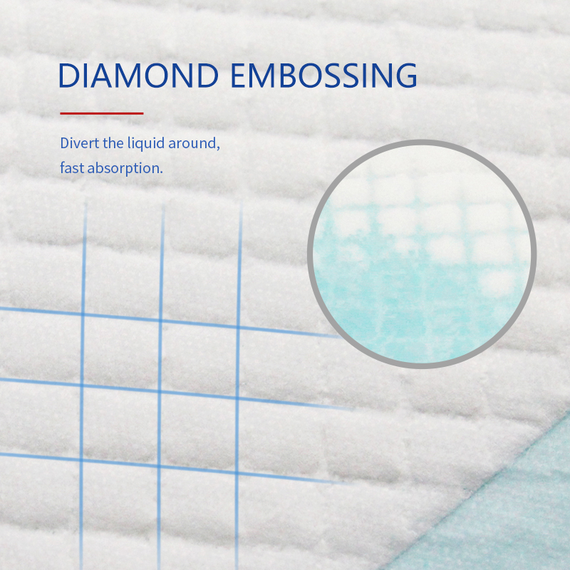 Disposable bed pads for incontinence disposable underpads for beds