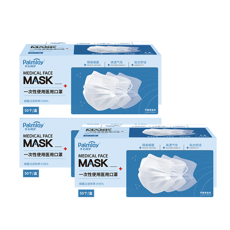 Palmjoy medical level face mask breathable nonwoven