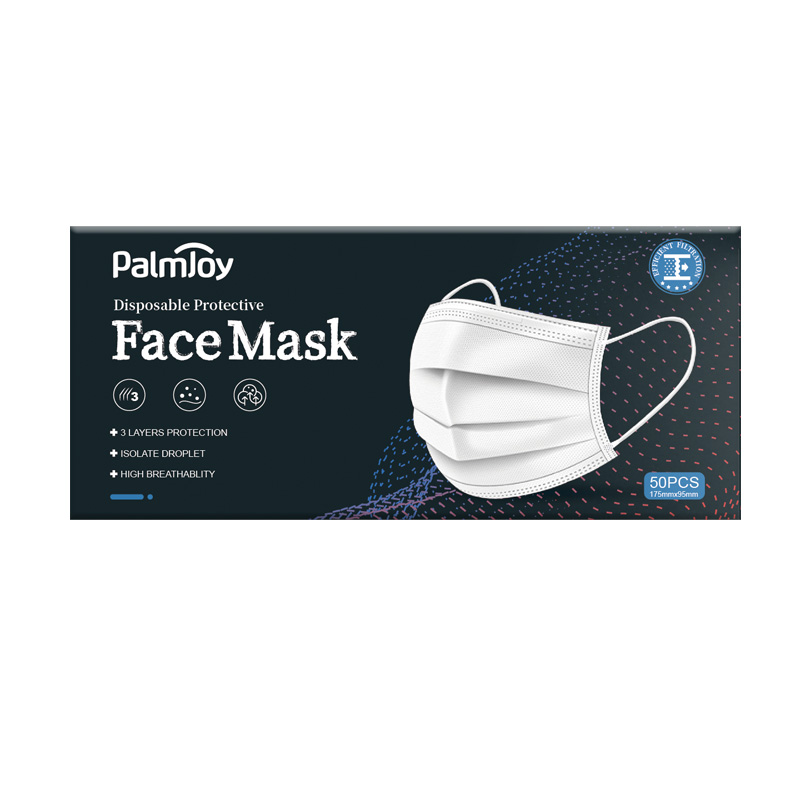 Manufacturer of Face Mask Breathable Black Medical Disposable Face Mask